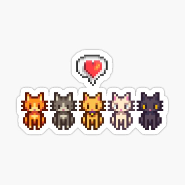 Item preview, Cat(s): Stardew Valley designed and sold by shoyy.