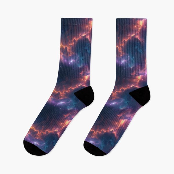 Item preview, Vibrant Cosmic Nebula with Interstellar Clouds designed and sold by NTGUILTY.