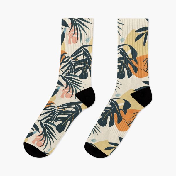 Item preview, tropical pattern earth colors designed and sold by Oldvan08.