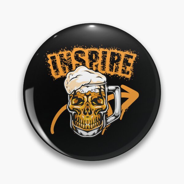 Item preview, INSPIRE SKULL (ENGLISH) designed and sold by II IRONSKULLS II.