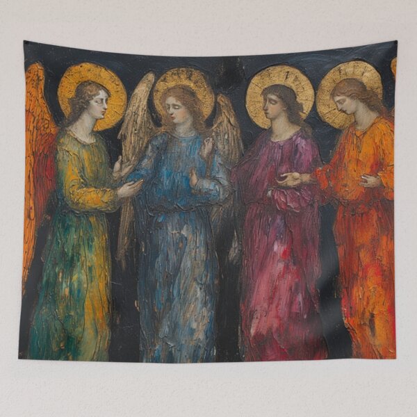 Item preview, Medieval Angels Art designed and sold by TheDarkWardrobe.