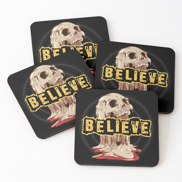 Item preview, BELIEVE SKULL (ENGLISH) designed and sold by II IRONSKULLS II.