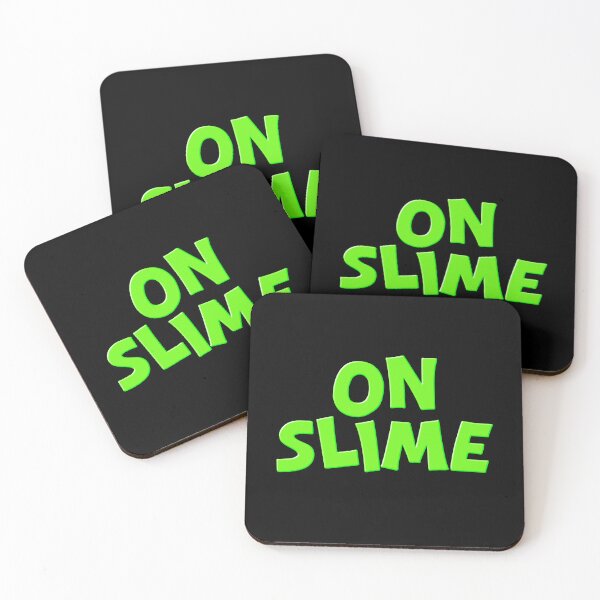 Item preview, On Slime, Neon Green Funny Quotes Typography designed and sold by Memes N Lore .