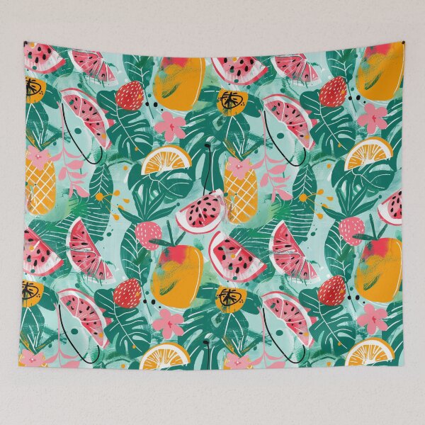 Item preview, tropical pattern designed and sold by Oldvan08.
