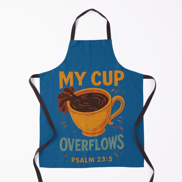 Item preview, Psalm 23:5 – My Cup Overflows Bible Verse designed and sold by SimplySelim.