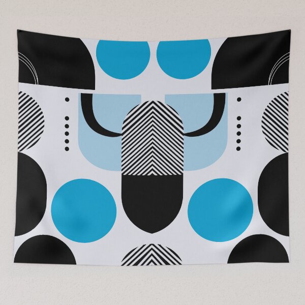 Item preview, Bauhaus Geometric Art Print Minimalist Design designed and sold by Timegraf.