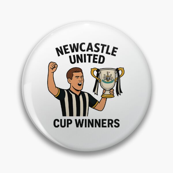 Item preview, Newcastle United Carabao Cup Winners 2025 Illustration designed and sold by LegendLab.