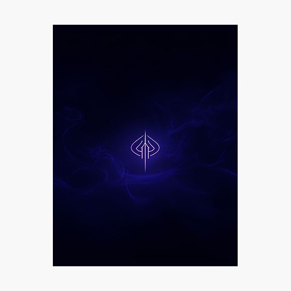 Item preview, purple background on black designed and sold by saly55887.