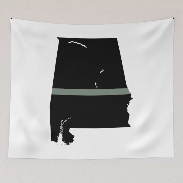 Item preview, Alabama Thin Silver Line designed and sold by PhilbonianDezin.
