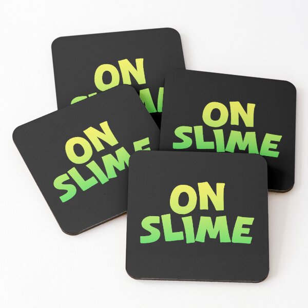 Item preview, On Slime, Green Gradient Funny Quotes Typography designed and sold by Memes N Lore .