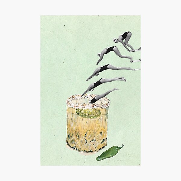 Item preview, Diving Into Spicy Marg designed and sold by Ashley Harrington.