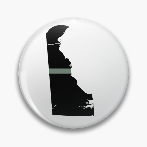 Item preview, Delaware Thin Silver Line designed and sold by PhilbonianDezin.
