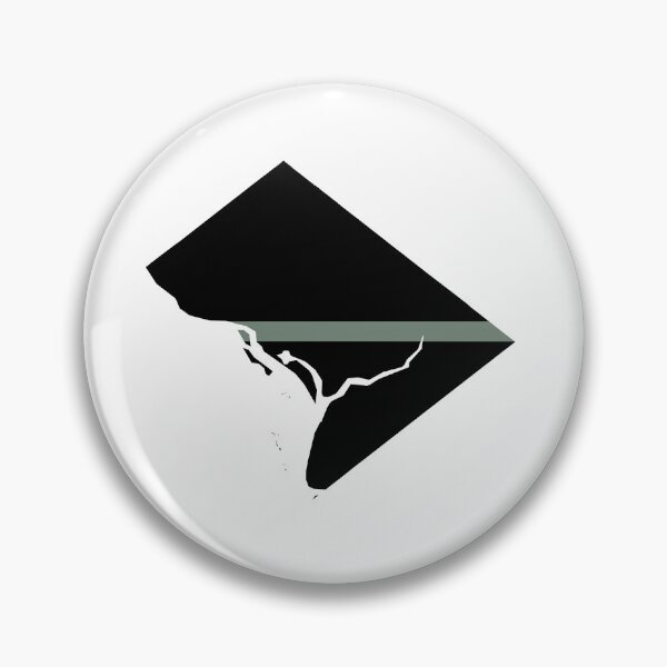 Item preview, Washington DC Thin Silver Line designed and sold by PhilbonianDezin.