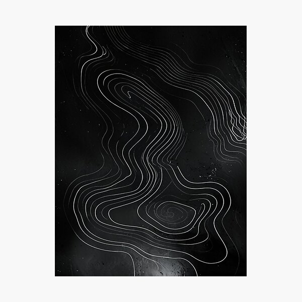 Item preview, Intersecting lines on a black background designed and sold by saly55887.