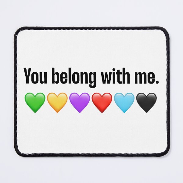 Item preview, Taylor Swift "You belong with me." designed and sold by JtheDesigner.