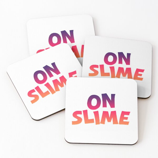 Item preview, On Slime, Sunset Gradient Funny Quotes Typography designed and sold by Memes N Lore .