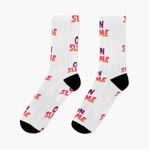 Item preview, On Slime, Sunset Gradient Funny Quotes Typography designed and sold by Memes N Lore .