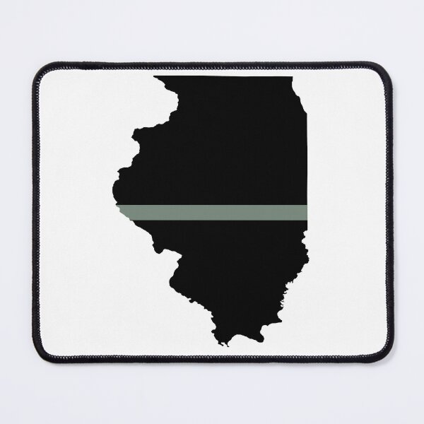 Item preview, Illinois Thin Silver Line designed and sold by PhilbonianDezin.