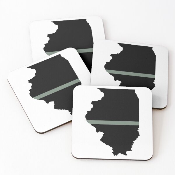 Item preview, Illinois Thin Silver Line designed and sold by PhilbonianDezin.