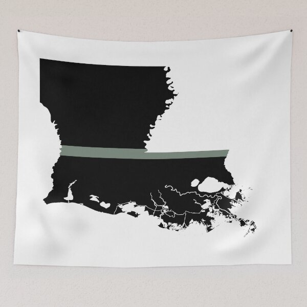 Item preview, Louisiana Thin Silver Line designed and sold by PhilbonianDezin.