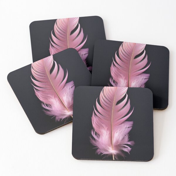 Item preview, Pink feather designed and sold by saly55887.
