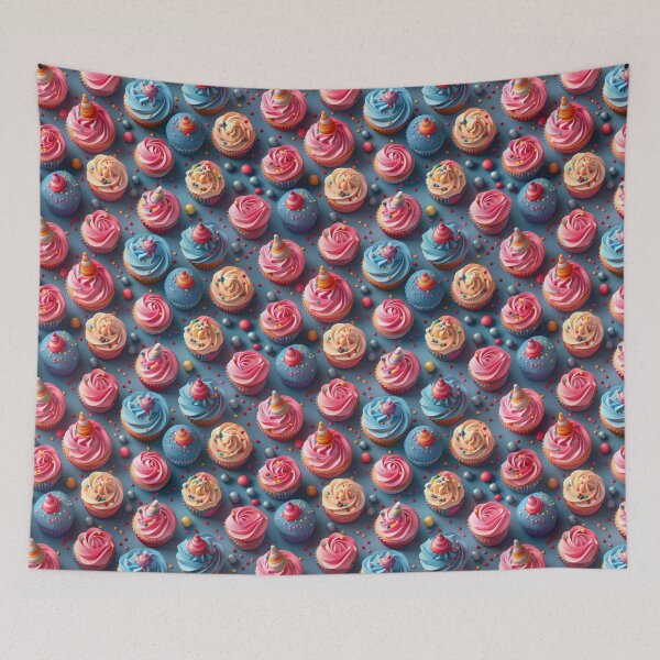 Item preview, Vibrant Assortment of Colorful Cupcakes designed and sold by NTGUILTY.
