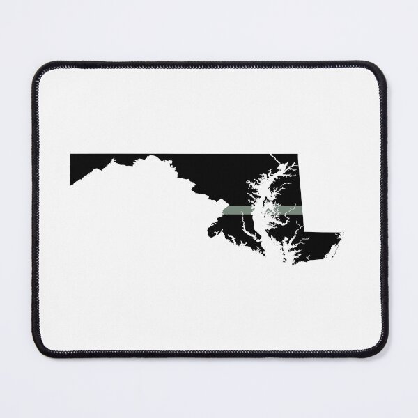 Item preview, Maryland Thin Silver Line designed and sold by PhilbonianDezin.