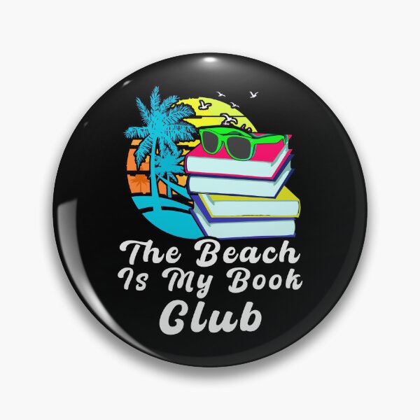 Item preview, Beach Book Club Retro Design – Summer Reading Lover designed and sold by Dmetalx Art Apparel.