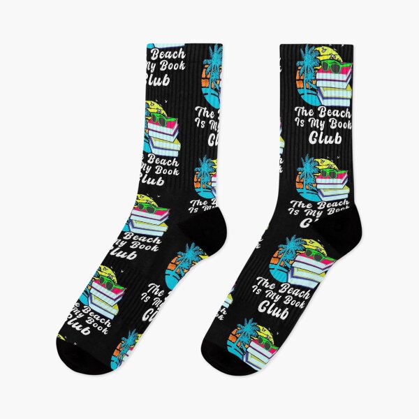 Item preview, Beach Book Club Retro Design – Summer Reading Lover designed and sold by Dmetalx Art Apparel.