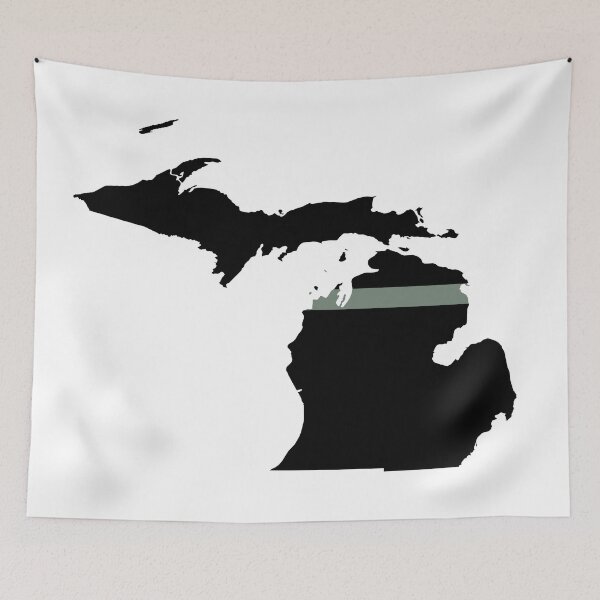 Item preview, Michigan Thin Silver Line designed and sold by PhilbonianDezin.