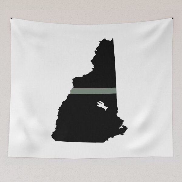 Item preview, New Hampshire Thin Silver Line designed and sold by PhilbonianDezin.