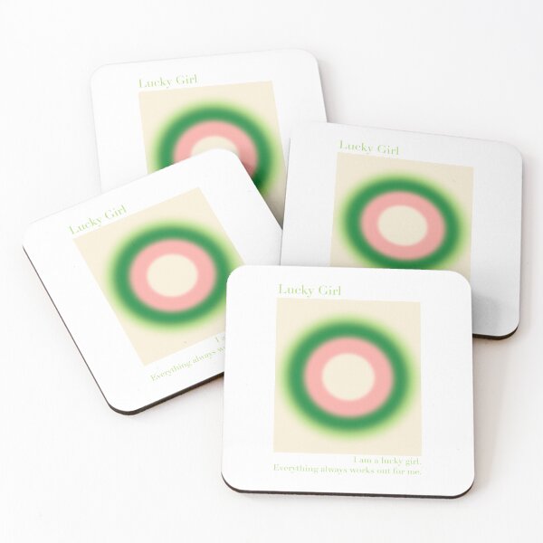 Item preview, Lucky Girl Aura Poster designed and sold by Amber Dunton.