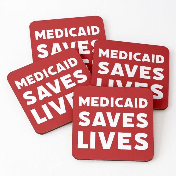 Item preview, Medicaid saves lives  designed and sold by Rachel the Artist .