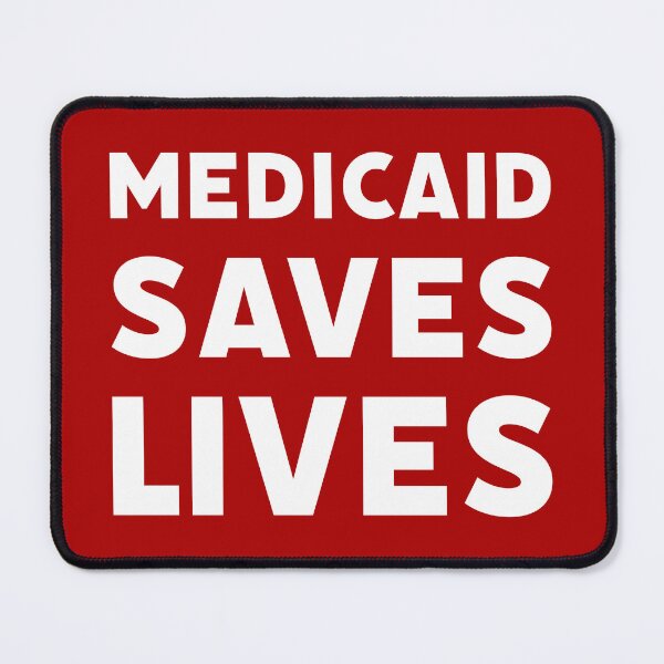 Item preview, Medicaid saves lives  designed and sold by Rachel the Artist .