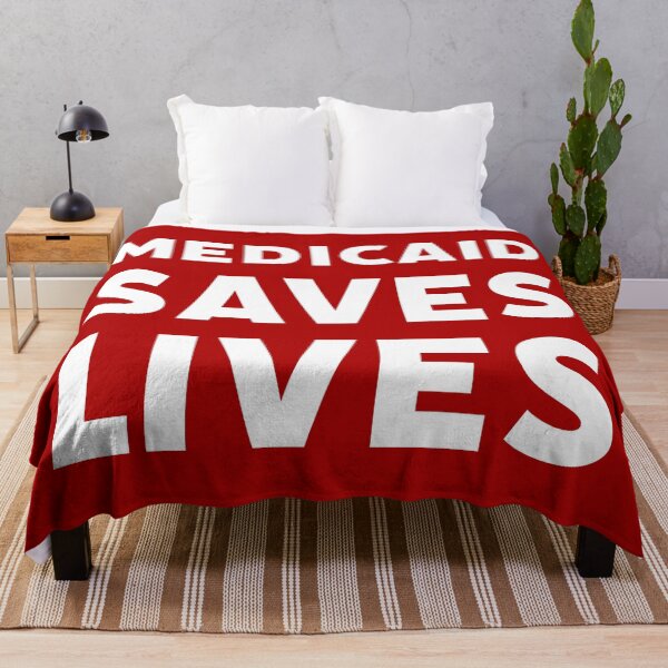 Item preview, Medicaid saves lives  designed and sold by Rachel the Artist .