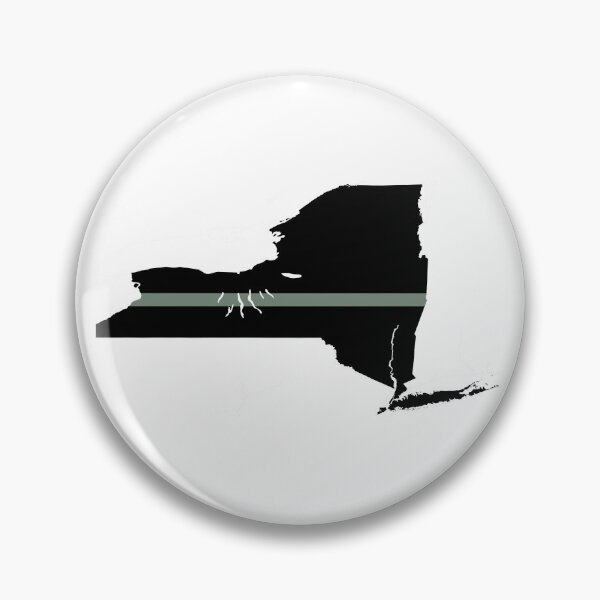 Item preview, New York State Thin Silver Line designed and sold by PhilbonianDezin.