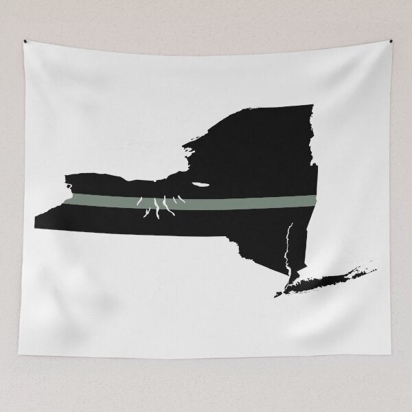 Item preview, New York State Thin Silver Line designed and sold by PhilbonianDezin.