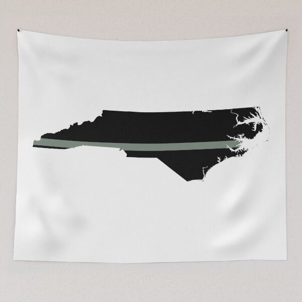 Item preview, North Carolina Thin Silver Line designed and sold by PhilbonianDezin.