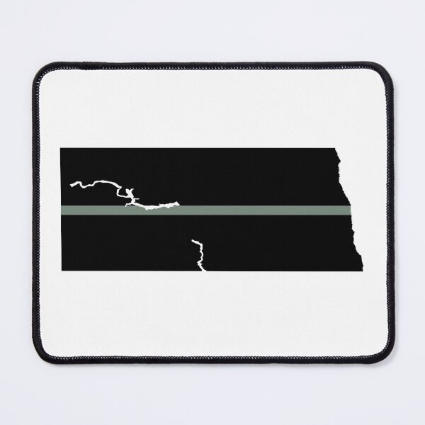 Item preview, North Dakota Thin Silver Line designed and sold by PhilbonianDezin.