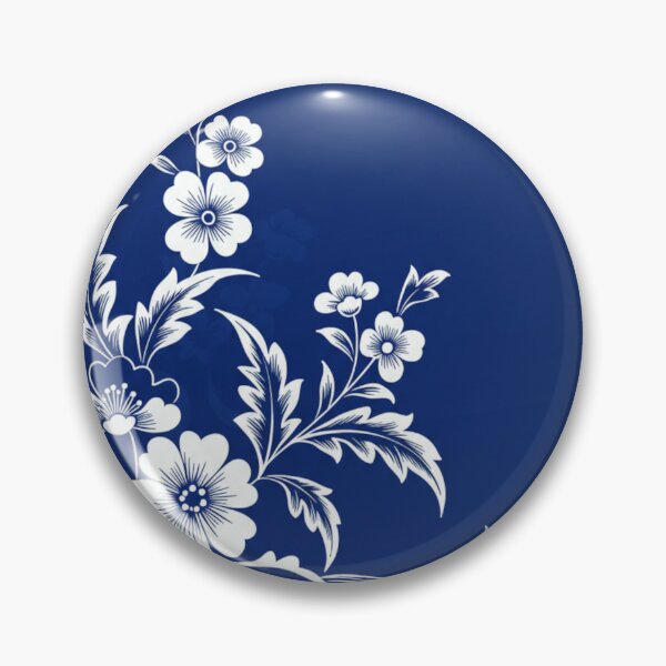 Item preview, Blue Porcelain Bloom designed and sold by LyssasMindArt.
