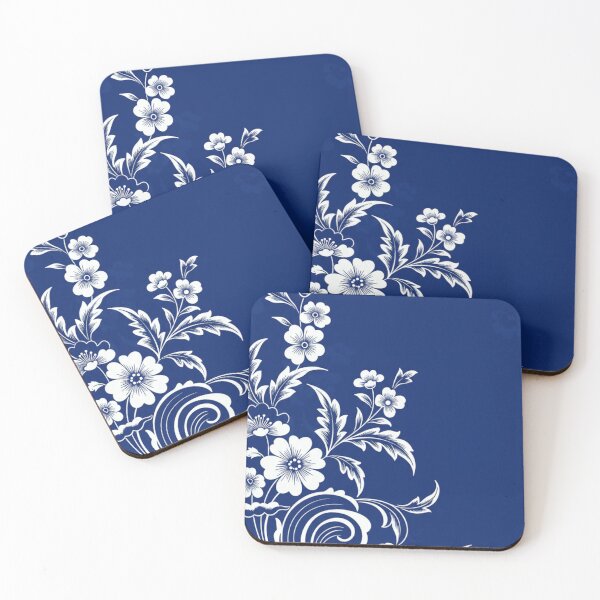 Item preview, Blue Porcelain Bloom designed and sold by LyssasMindArt.