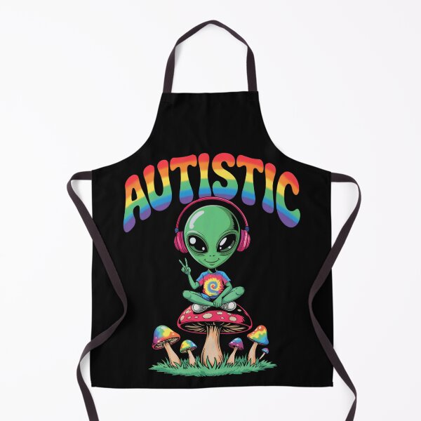 Item preview, Autistic Alien designed and sold by FreakamaGeek.