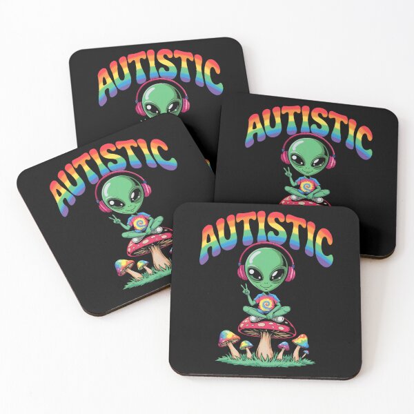 Item preview, Autistic Alien designed and sold by FreakamaGeek.