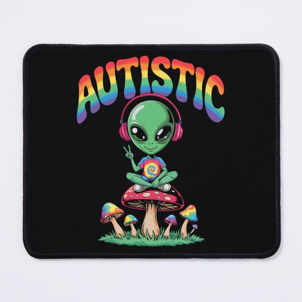 Item preview, Autistic Alien designed and sold by FreakamaGeek.