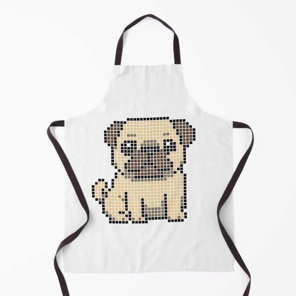 Item preview, Pixeled Pug (apricot) designed and sold by Brain Fart Buffet.