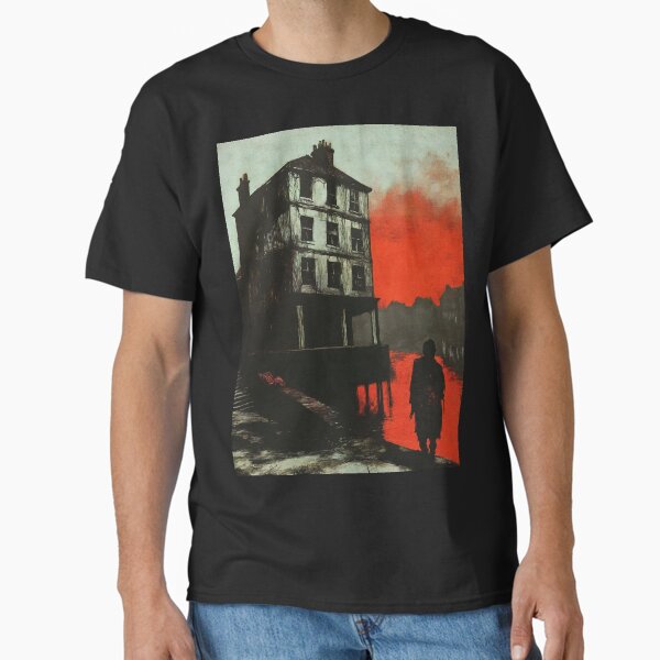 Item preview, Brackenwell House Along The Mirebrook River designed and sold by HariRen.