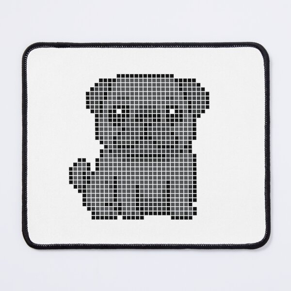Item preview, Pixeled Pug (black) designed and sold by Brain Fart Buffet.