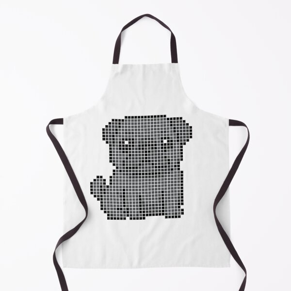 Item preview, Pixeled Pug (black) designed and sold by Brain Fart Buffet.