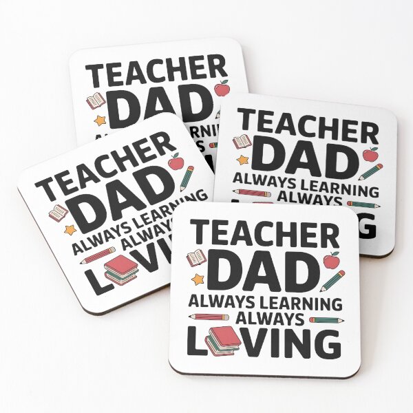 Item preview, Teacher Dad: Always Learning Always Loving – Father’s Day Gift for Educator Dads designed and sold by CuteDesignables.