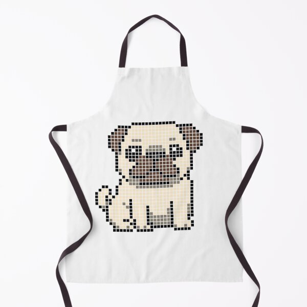 Item preview, Pixeled Pug (Fawn) designed and sold by Brain Fart Buffet.